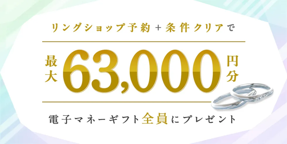 ハナユメ 婚約指輪・結婚指輪探し応援キャンペーン