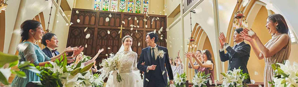 厳かで清らかなチャペルウエディング