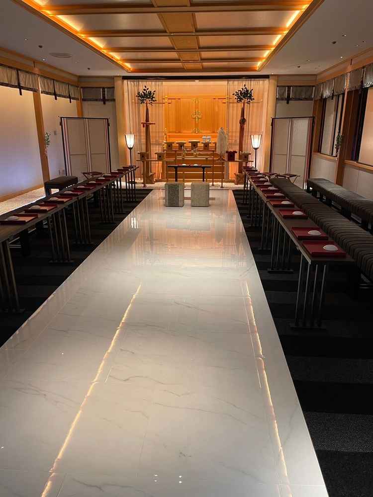 神前式を挙げる際に使用する場所