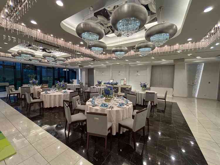 披露宴会場全体の様子