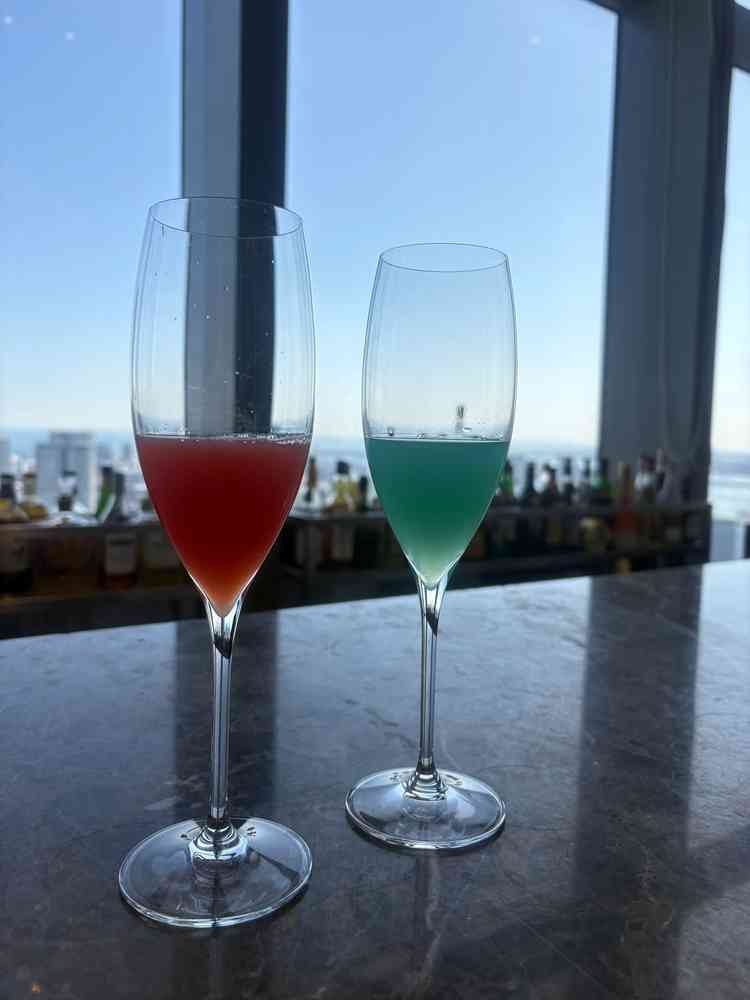 ラウンジのノンアルコールカクテル