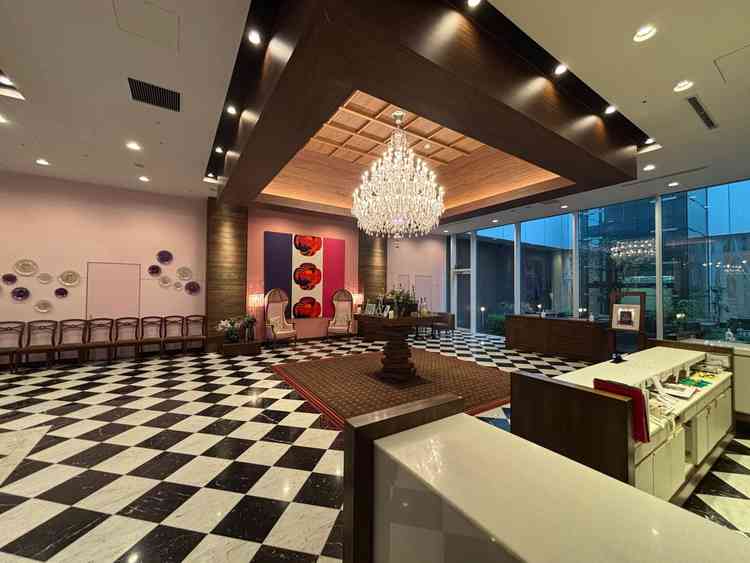 レセプションの様子