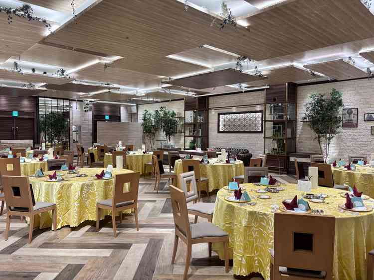 複数ある披露宴会場の1つです。