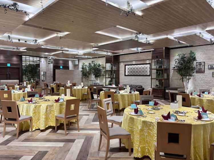 複数ある披露宴会場の1つです。