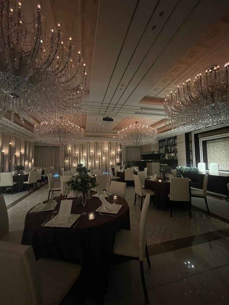 披露宴会場です