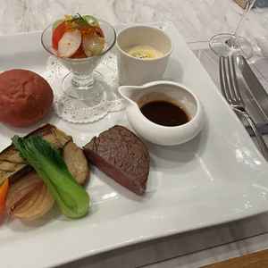 お料理のワンプレート試食（上州牛使用）