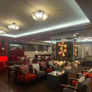 広いゲストの待合室が用意されていました。