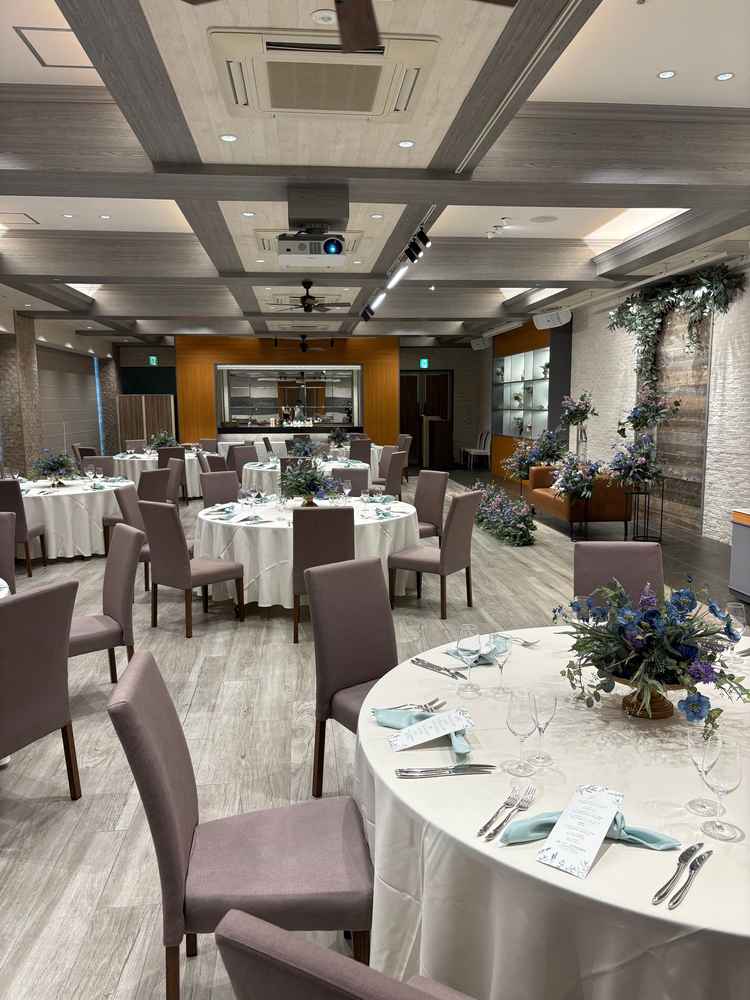 披露宴会場　ブルームガーデン