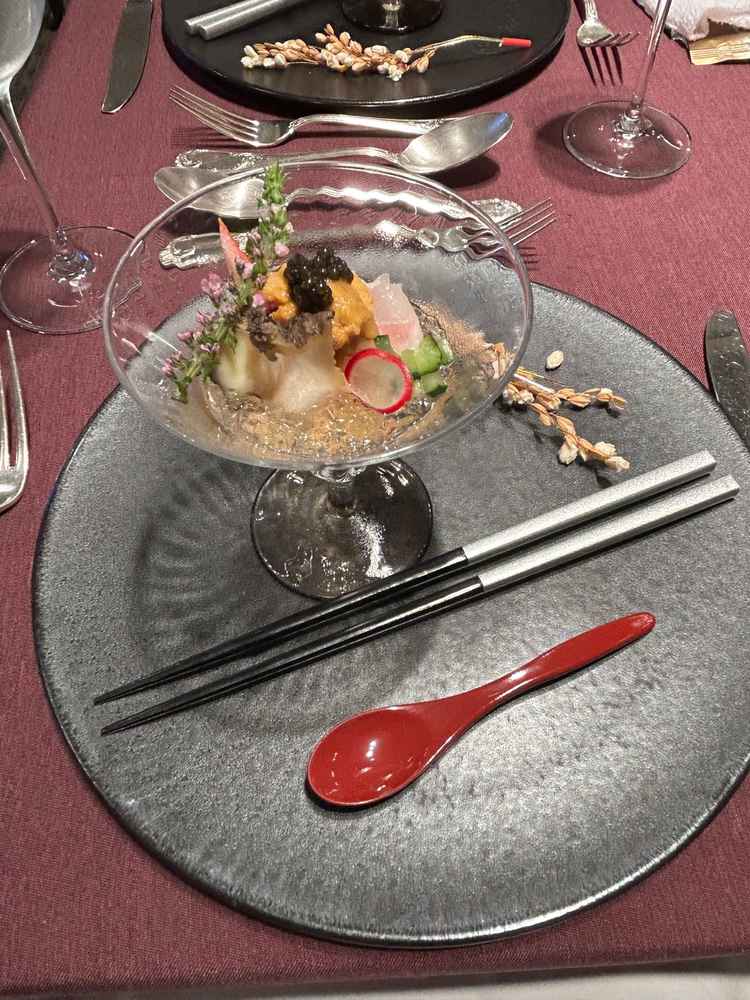 試食させていただいた前菜