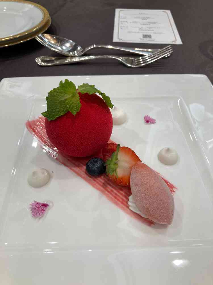 デザートはかなり美味しかったです。