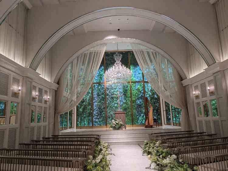 イメージ通りのチャペルで理想通りだった