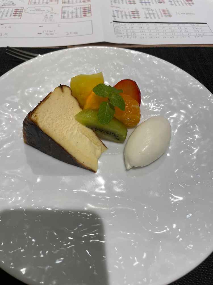試食のデザートがよかった