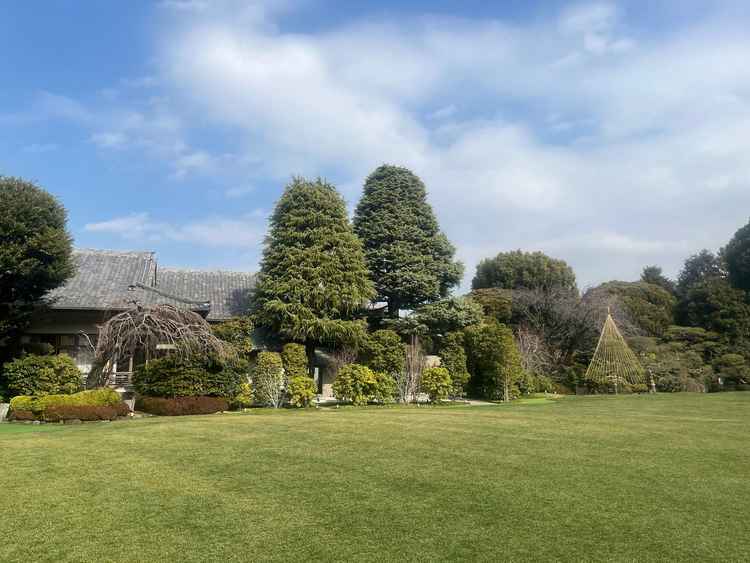 中庭は都会とは思えない開放感があり、素敵な写真が撮れるだろうと思いました。