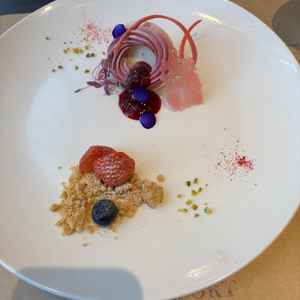 試食会で食べたア・ラ・モードパレ&ザ・リゾート〜パティシエ特製スイーツですチーズケーキのようなもので