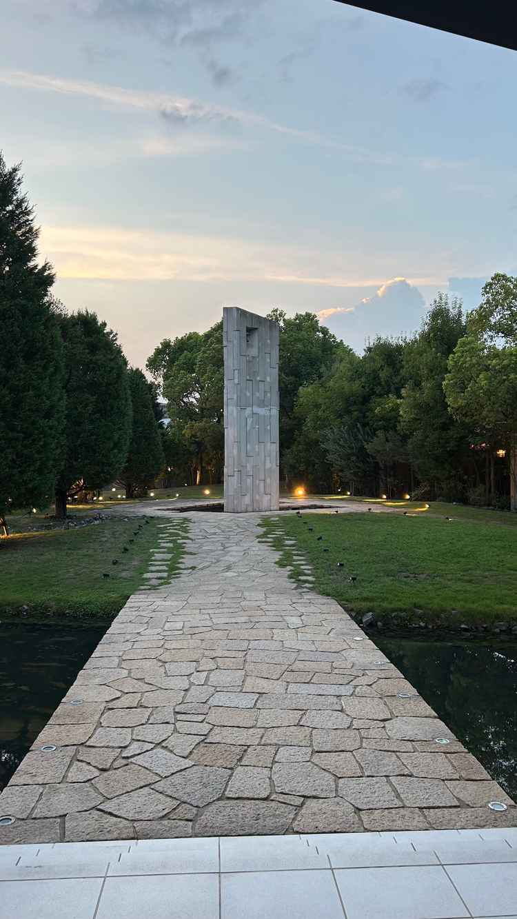 アフターセレモニーや、集合写真の場所