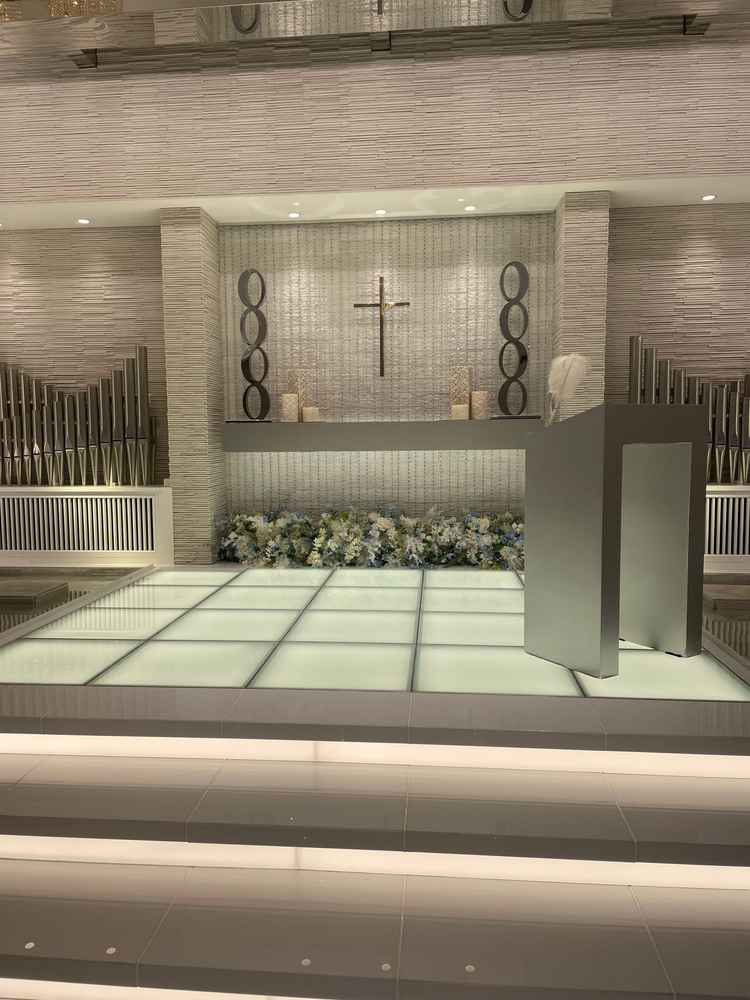 シックな挙式会場