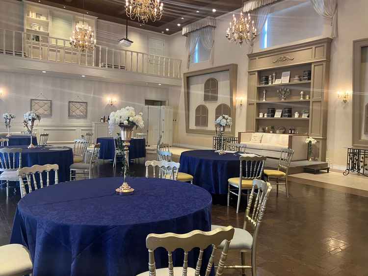 小規模の披露宴会場も案内してもらいました。