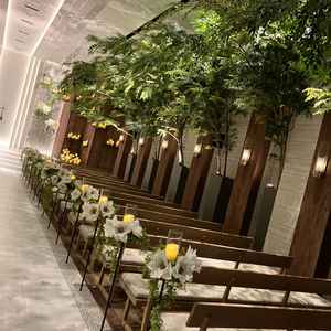 流行の最先端でかわいいチャペルです。