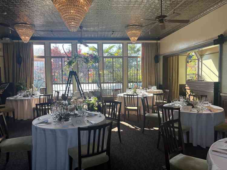 テラスにも出られるとのことでした。