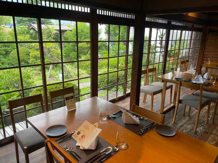 披露宴会場から見た景色