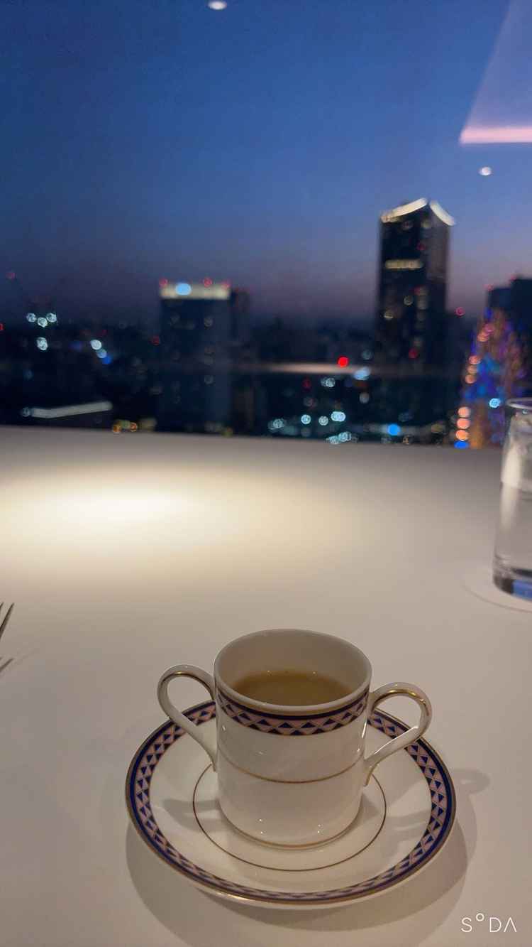 料理の試食です。玉ねぎのポタージュでした。