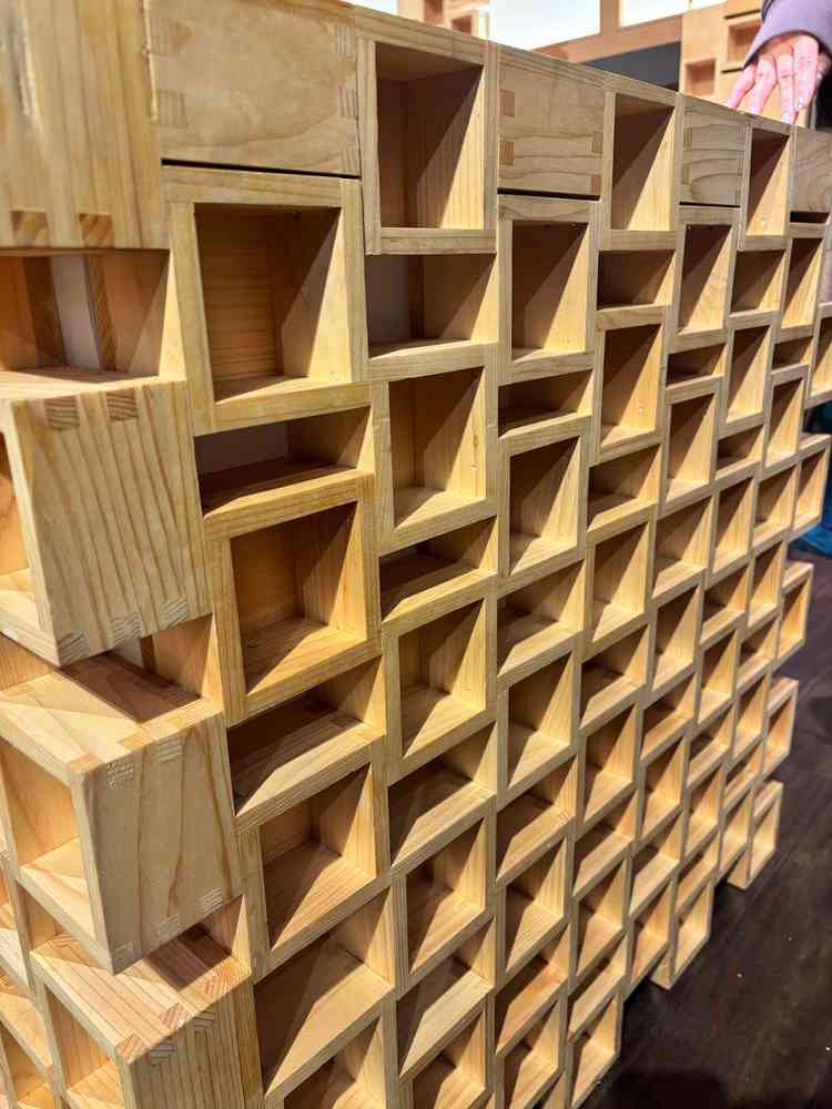 高砂の台が酒の升