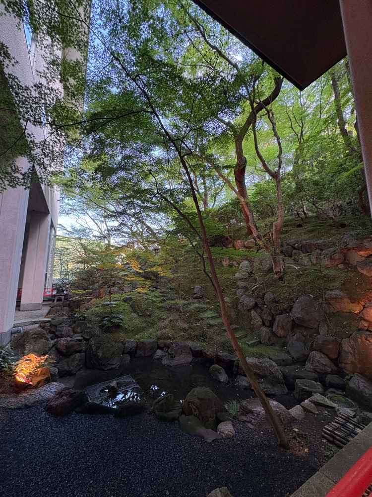 会場からの眺めが良い。