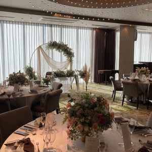 披露宴の会場です。