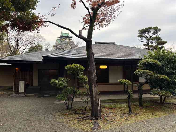 お茶室として建てられた建物が親族控室に使える