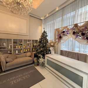 披露宴会場の外側から入る時のエントランスです。出席者のお見送りもこちらでするとの事でした。