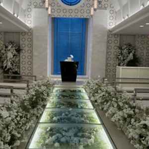 チャペル。演出もあり綺麗だった