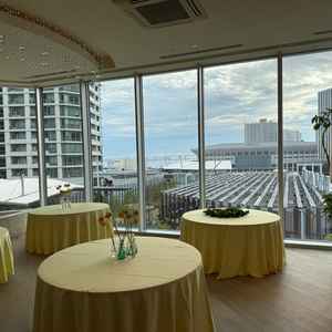 海が見える披露宴会場