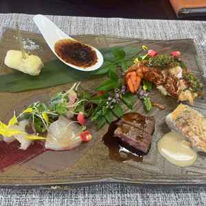 試食したワンプレートの料理