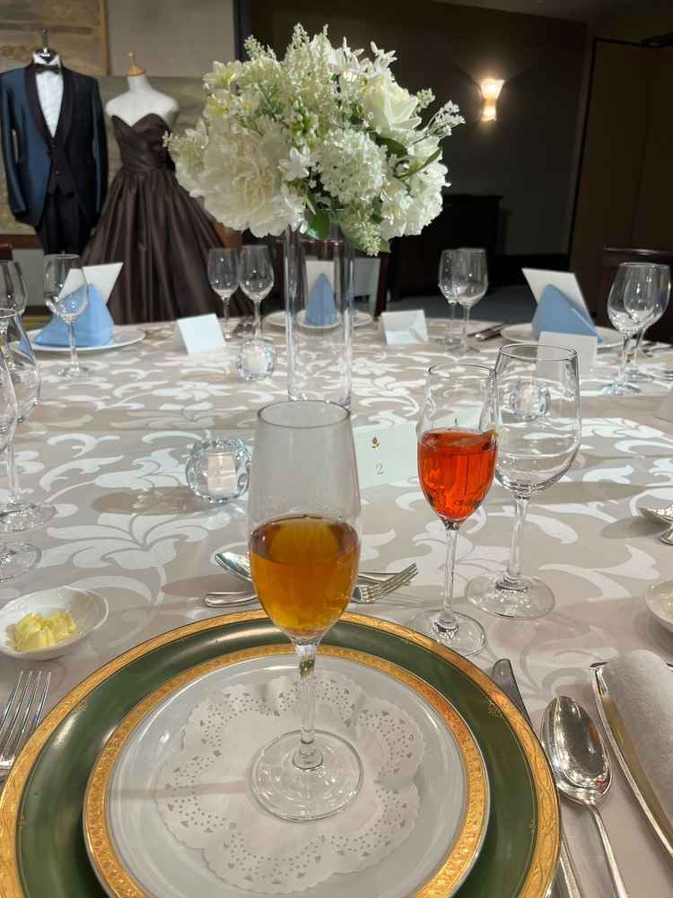 グラスで飲むコンソメ