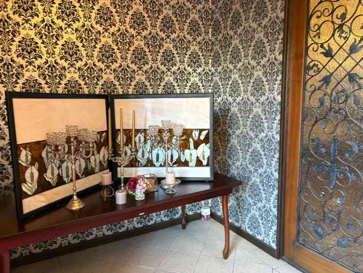 内装の中でも壁紙には特にこだわりを感じました。