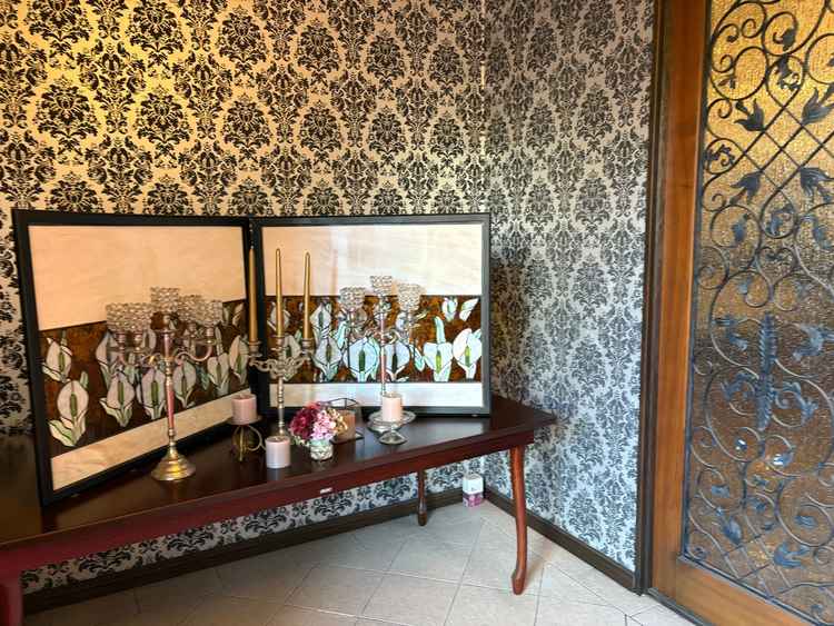 内装の中でも壁紙には特にこだわりを感じました。