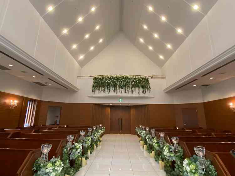 教会内の写真です。