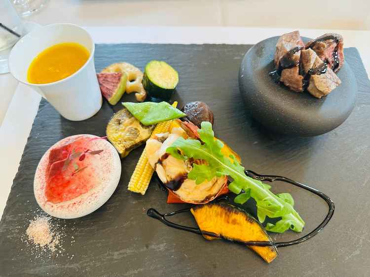 試食。すごく美味しかったです。