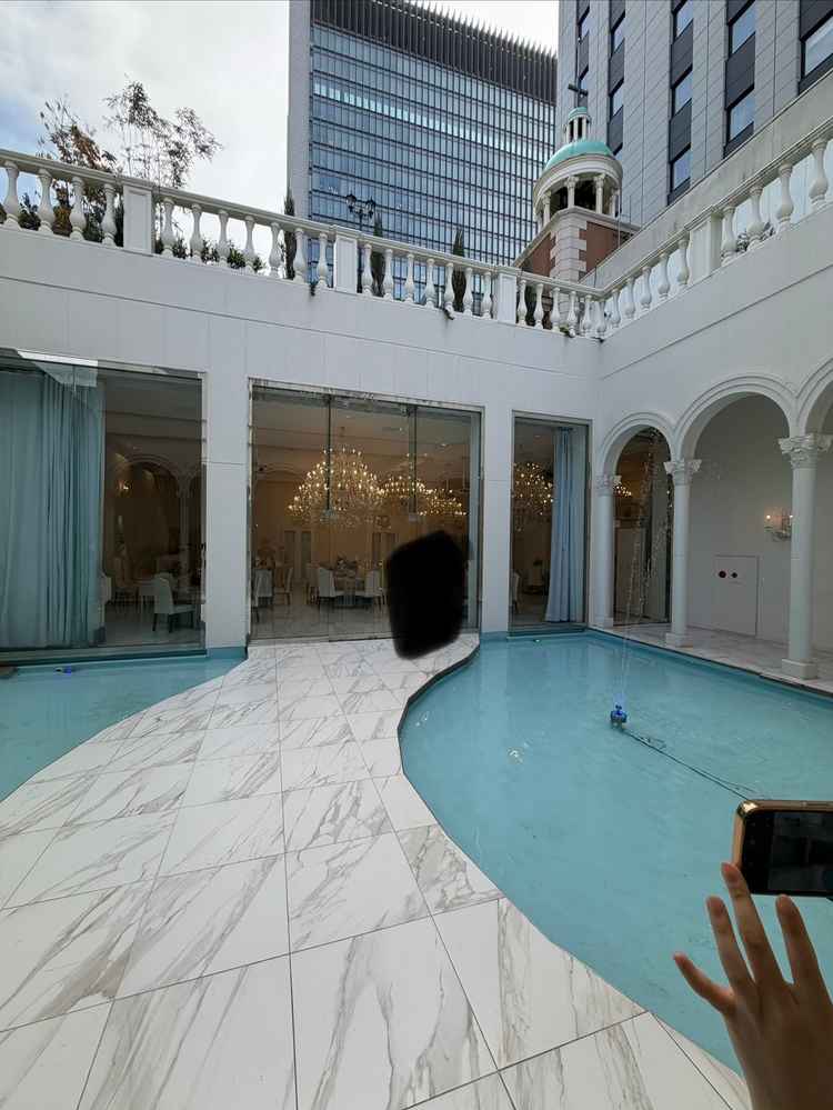 披露宴会場は2種類ありました