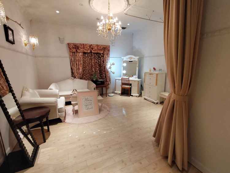 新郎新婦控え室