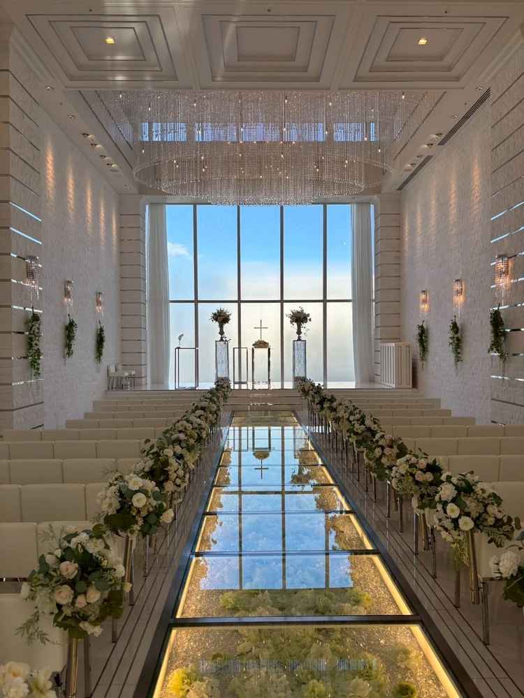 挙式会場です。