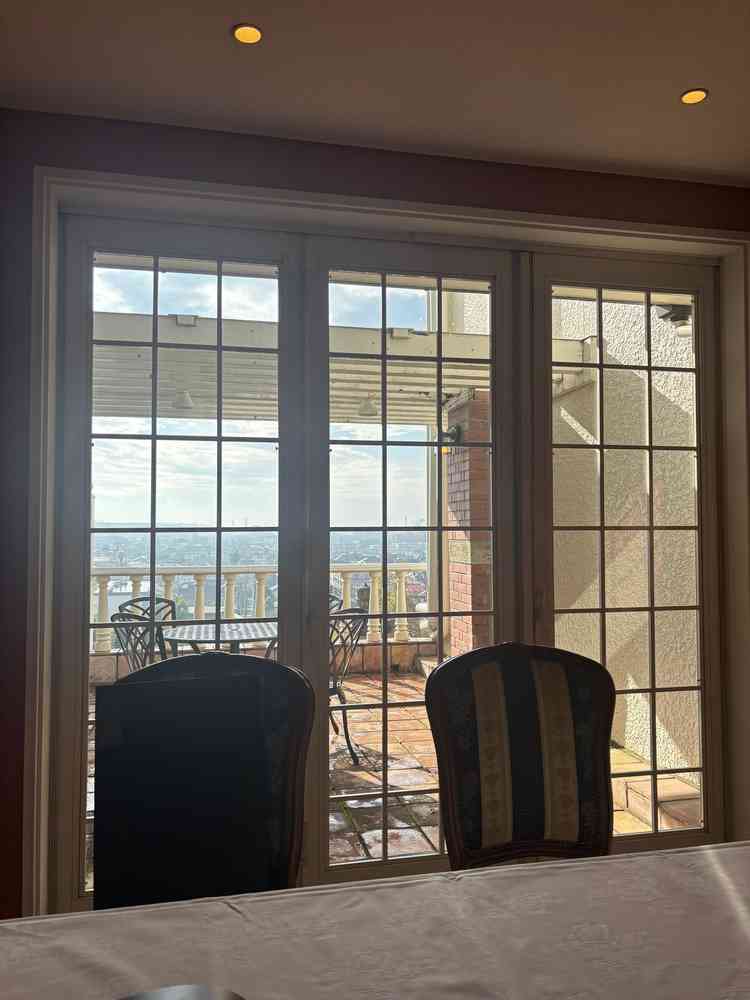 待合室から見える景色。