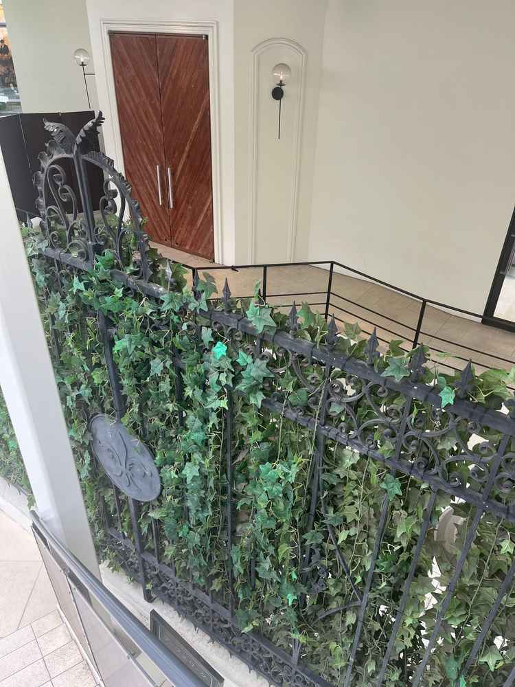 建物の壁面までこだわりを感じられました。