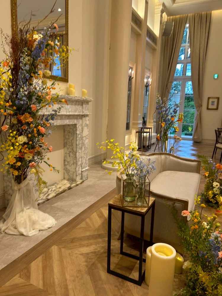 ソファ高砂の装飾見本