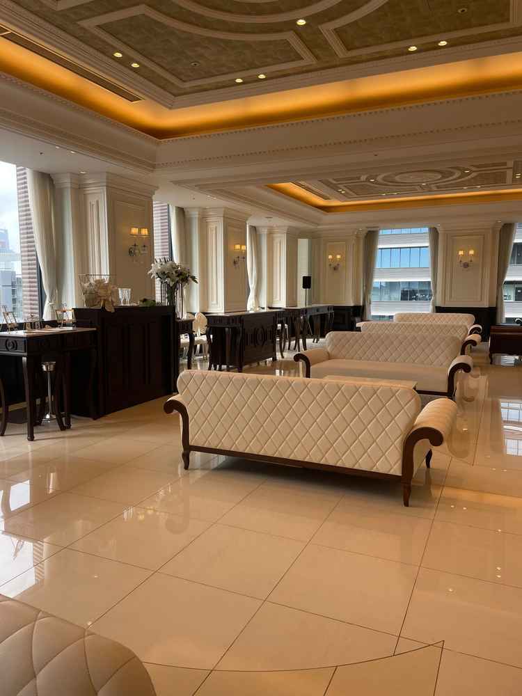 開放感があり眺めがいいロビー