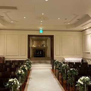 式場のチャペル