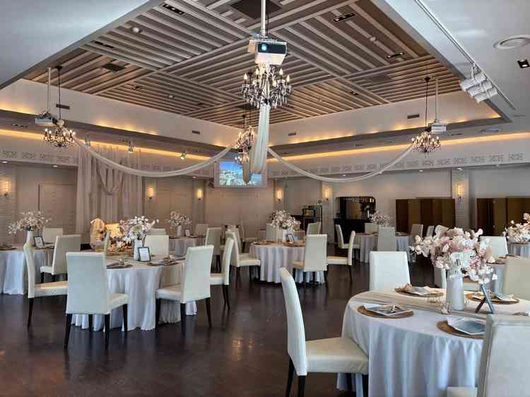 披露宴会場が広々としていてレイアウトが自由に出来る