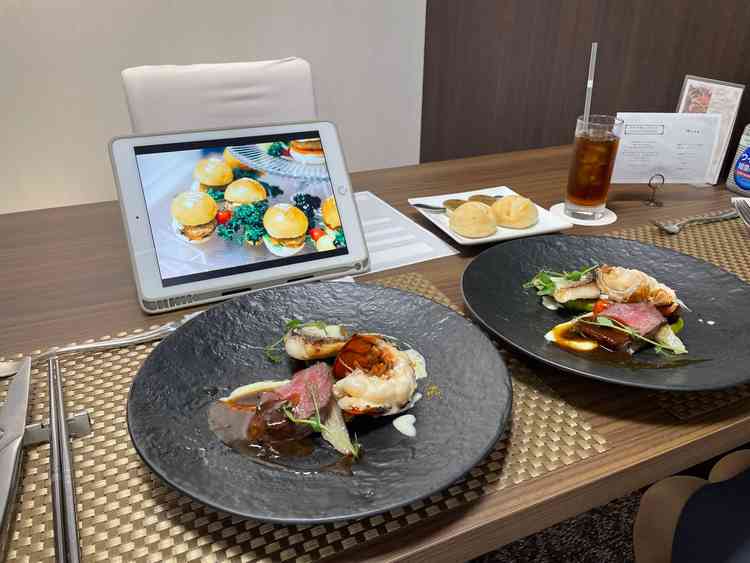 肉、魚、エビ、美味しいのは勿論、シェフがお客様の言葉を大切にされてるとの事で納得のいくお料理です。