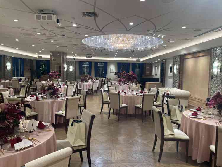 六階披露宴会場