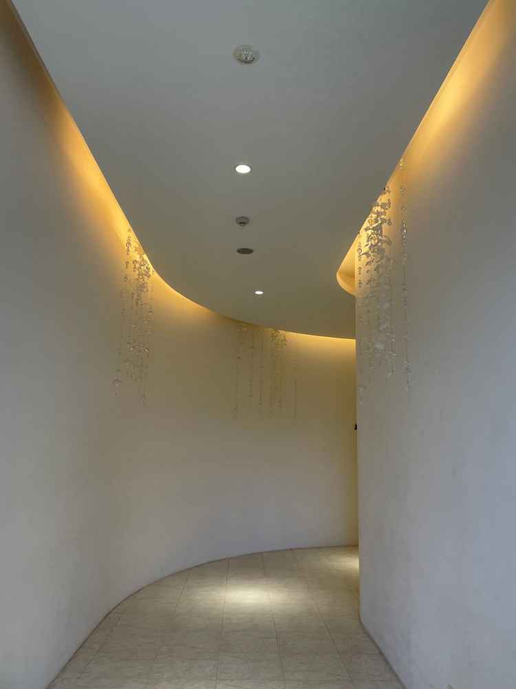 チャペルまでの通路